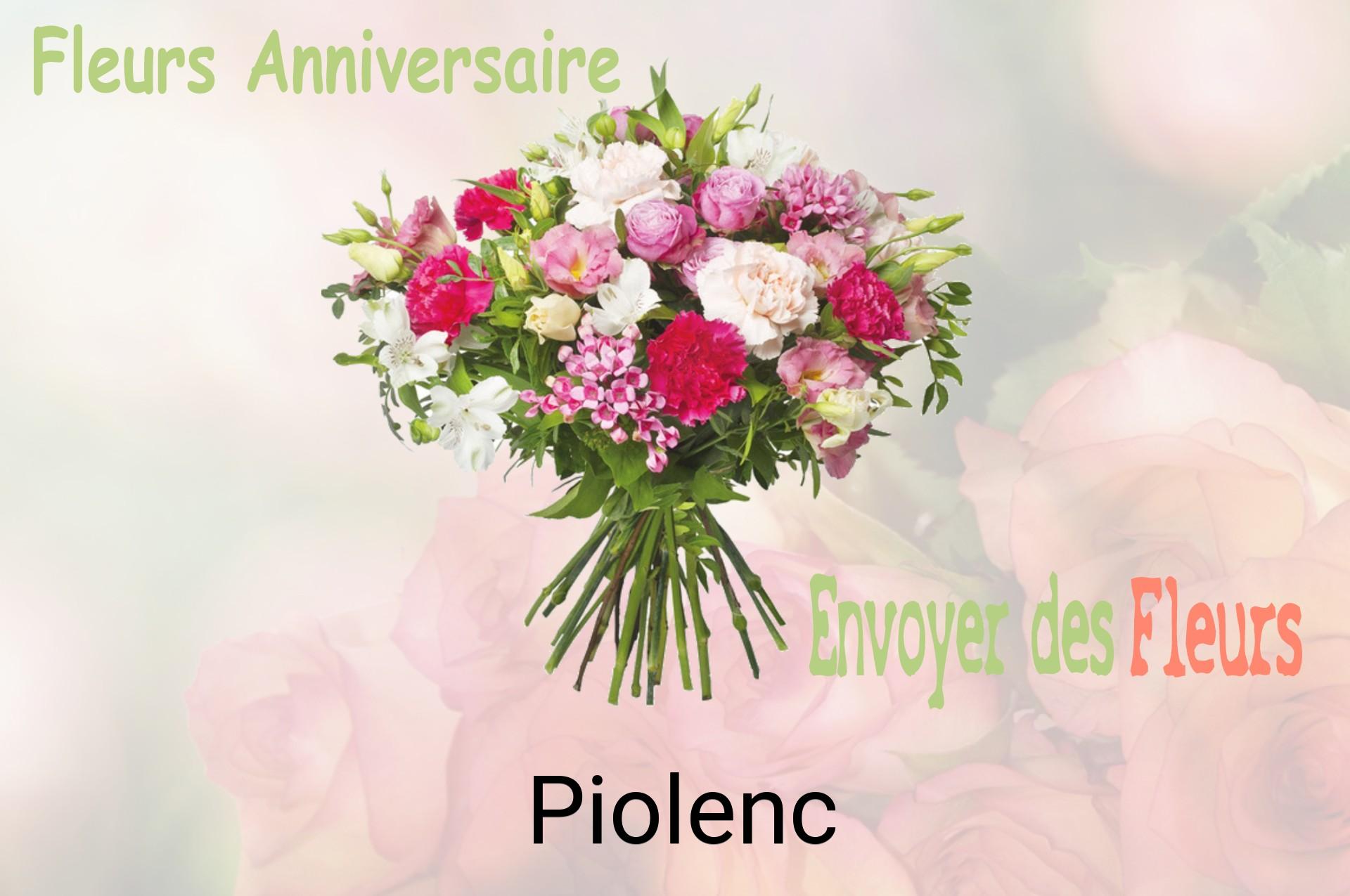 Bouquet de fleurs d’anniversaire livré à Piolenc